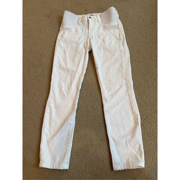 J BRAND White Mama J Maternity Jeans size 26 - Picture 2 of 6